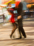 Tango Dancers on Caminito Avenue, La Boca District, Buenos Aires, Argentina Photographie par Stuart Westmoreland