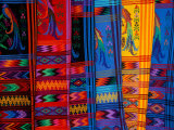 Bright Textile, Ixcel Textile Co-op, San Antonio Aguas Calientes, Guatemala Photographic Print by Cindy Miller Hopkins