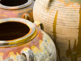Pots on Display at Viansa Winery, Sonoma Valley, California, USA Photographic Print by Julie Eggers