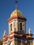 Country Club Plaza Shopping Area Building Detail, Kansas City, Missouri, USA Photographic Print by Walter Bibikow