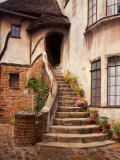 Stairs Leading into a Building, Berkeley, California, USA Photographic Print by Tom Haseltine