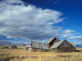Old Ranch Outside Yellowstone National Park, Idaho, USA Photographie par Steve Kazlowski