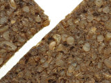 Close-up of Rough Brown Granola Bars with Chunks of Grains Reprodukcja zdjęcia Close-up of Rough Brown Granola Bars with Chunks of Grains Reprodukcja zdjęcia