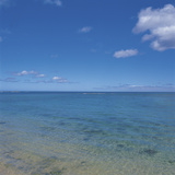 Blue Ocean Water to the Horizon Photographic Print