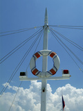 Sail Mast of a Boat Lámina fotográfica Sail Mast of a Boat Lámina fotográfica