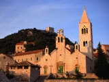 Church of St. Cosmas and Damian, Croatia Photographic Print by Wayne Walton