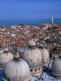 Rooftops Views from the Campanile, Venice, Veneto, Italy Photographic Print by Brent Winebrenner