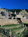 Inca City of Machu Picchu, Machu Picchu, Cuzco, Peru Photographie par Mark Daffey