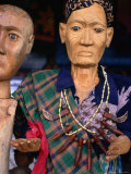 Tau-Tau Effigy, Tana Toraja, Indonesia Photographic Print by Wayne Walton
