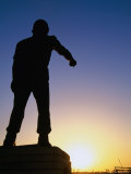 Memorial Statue Commeorating the Iraq-Iran War at the Corniche, Al Basrah, Iraq Photographic Print by Jane Sweeney