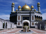Jame'Asr Hassan 11 Bolkiah Mosque, Bandar Seri Begwan, Brunei Photographic Print by Jane Sweeney