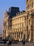 Louvre Museum and Smaller Pyramid, Paris, Ile-De-France, France Photographic Print by Jan Stromme