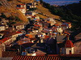 Rooftops Of Santu Lussurgiu, Italy Lámina fotográfica por Damien Simonis