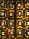 Close Detail of Duke Humphries Library Ceiling, Oxford, England Photographic Print by Jon Davison