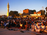 Eid-Al-Fitr Prayers Ending Ramadan, Edfu, Egypt Photographic Print by Wayne Walton