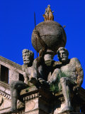 Giants Guarding Church of Our Lady of Grace (Igreja De Nossa Senhora Da Graca), Evora, Portugal Photographic Print by Anders Blomqvist