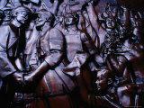 Revolutionary Relief at Bund Customs House, Shanghai, China Photographic Print by Phil Weymouth