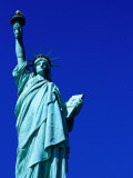 Statue of Liberty, Lower Manhattan, New York City, USA Photographie par Setchfield Neil