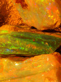 Opals for Sale in an Underground Gift Shop., Coober Pedy, Australia Photographic Print by John Banagan