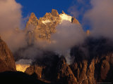 Evening Light and Cloud on Chamonix Aiguilles, Chamonix Valley, Rhone-Alpes, France Photographie par Gareth McCormack