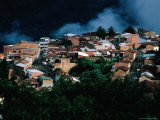 Exterior of Houses, La Paz, Bolivia Photographic Print by Woods Wheatcroft