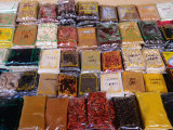 Spices for Sale, Candikuning, Bali, Indonesia Photographic Print by Bernard Napthine