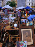 Flea Market at Naschmarkt, Wieden, Vienna, Austria Photographie par Richard Nebesky