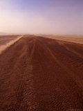 Sandstorm on the Track Connecting Massawa and Assab, Southern Red Sea, Eritrea Photographic Print by Jean-Bernard Carillet