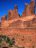 Rock Formation Known as "Park Avenue" Arches National Park, Utah, USA Photographic Print by Barnett Ross