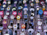 Assortment of Watches for Sale in Nanjing Lu Shopping Area, Shanghai, China Photographic Print by Chris Mellor