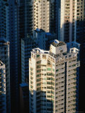 High-Rise Apartment Blocks in Sheungwan Area, Hong Kong, China Photographic Print by Chris Mellor
