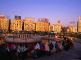 Fountain at Midan Tahrir (Liberation Square), Cairo, Egypt Photographie par Anders Blomqvist