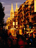 Late Afternoon in Canebiere, Main Thoroughfare, Marseille, France Photographic Print by Jean-Bernard Carillet