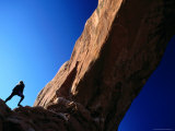 Climbing Arch, Arches National Park, USA Photographic Print by Izzet Keribar