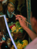 Oil Painting Reproduction, Ho Chi Minh City, Ho Chi Minh, Vietnam Fotografie-Druck von John Banagan