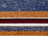 Tile Work of Grand Palace Bangkok, Thailand Photographie par Glenn Beanland
