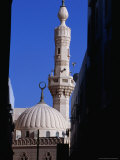 Dome and Minaret of Mosque, Dubai, United Arab Emirates Fotografie-Druck von Phil Weymouth