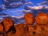 Devil's Marbles Near Tennant Creek, Devil's Marbles Conservation Reserve, Australia Photographic Print by Krzysztof Dydynski