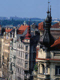 Buildings along Masarykovo Embankment, Prague, Czech Republic Photographie par Richard Nebesky