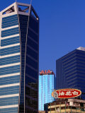 Old and New Buildings at Causeway Bay, Hong Kong, China Photographic Print by Lawrence Worcester