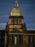 Neo-Renaissance National Museum (Narodni Muzeum), Prague, Czech Republic Photographic Print by Martin Moos
