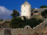 Stone Staircase to Windmill, Mykonos Town, Greece Photographie par Wayne Walton