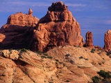 Rock Formations in Garden of Eden, Arches National Park, Utah, USA Photographic Print by Gareth McCormack