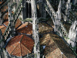 St. Andre Cathedral Viewed from Above, Bordeaux, Aquitaine, France Photographie par Oliver Strewe