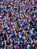 Spectators at Oriole Park at Camden Yards Baseball Stadium, Baltimore, USA Photographic Print by Richard I'Anson