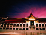 Dusit Maha Prasad Hall in Grand Palace, Bangkok, Thailand Photographic Print by Bill Wassman