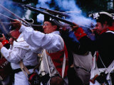 Colonial Military Demonstration on 4th July, Washington DC, USA Photographie par Richard I'Anson