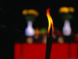 Incense Stick at Hong San Si Temple, Singapore, Singapore Photographic Print by Tom Cockrem