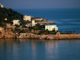 Houses on Waterfront, France Photographic Print by John Hay