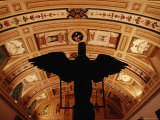 Detail of the Ceiling Frescos in El Escorial Palace, Madrid, Spain Photographic Print by Chester Jonathan